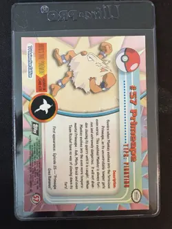 2000 Topps Chrome Pokemon #57 Primeape - Image 2
