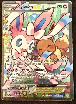 Sylveon EX RC32 - Ultra Rare Holo - Pokemon Generations Radiant Collection LP/MP - Image 1