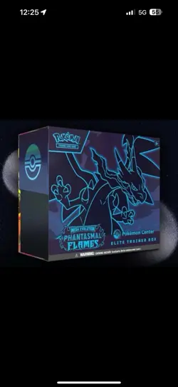 Mega Evolution Phantasmal Flames Pokemon Center ETB Elite Trainer Box PREORDER  - Image 1