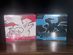 Pokemon Center Exclusive Black Bolt and White Flare ETB Set of 2 - Image 1