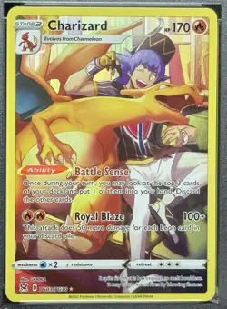 Charizard Lost Origin - Full Art - #TG03/TG30 Rare Pokemon TCG PSA 10 GEM MT - Image 2