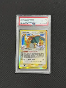 2006 Pokemon EX Charizard Holo Crystal Guardians NM-MT 8 PSA - Image 1