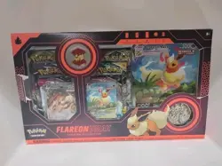 Pokemon Flareon VMAX Premium Collection Box Alt Art Promo. Factory Sealed. - Image 1