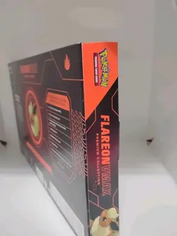 Pokemon Flareon VMAX Premium Collection Box Alt Art Promo. Factory Sealed. - Image 3