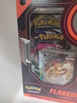 Pokemon Flareon VMAX Premium Collection Box Alt Art Promo. Factory Sealed. - Image 4