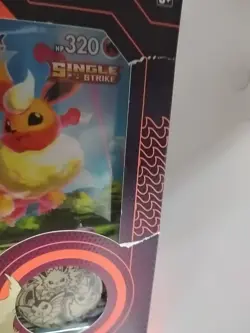 Pokemon Flareon VMAX Premium Collection Box Alt Art Promo. Factory Sealed. - Image 5