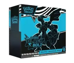 Pokemon TCG Black Bolt Elite Trainer Box ETB English Sealed OVP Promo Zekrom PSA - Image 1