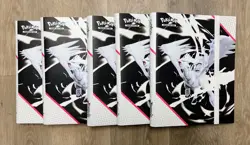 Pokemon White Flare Binder ONLY - LOT OF 5 NEW BINDERS - Image 1