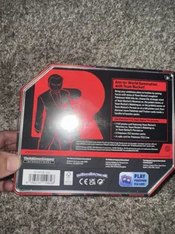 Pokemon TCG Team Rocket Tin Box - Persian EX - New Factory Sealed - Image 2