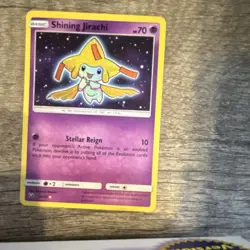 Pokemon TCG Shining Jirachi 42/73 Shiny Holo Rare, Near Mint Condition - Image 1