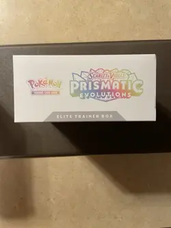 Pokemon Scarlet & Violet Prismatic Evolutions Elite Trainer Box ETB Sealed New. - Image 2