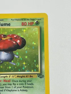 ** Pokemon - Vileplume Jungle 15/64 Vintage Holo Rare Unlimited English LP - Image 3
