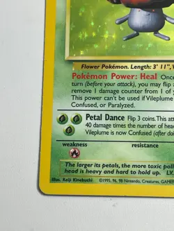 ** Pokemon - Vileplume Jungle 15/64 Vintage Holo Rare Unlimited English LP - Image 4