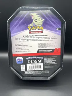 POKEMON TCG - 2024 TRIPLE WHAMMY TIN: TYRANITAR - NEW SEALED - Image 2