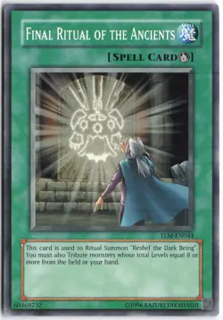 Yugioh - Final Ritual of the Ancients TLM-EN044 Unlimited - The Lost Millennium - Image 1