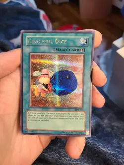 Yugioh Graceful Dice EDS-002 Prismatic Secret Rare - Image 1