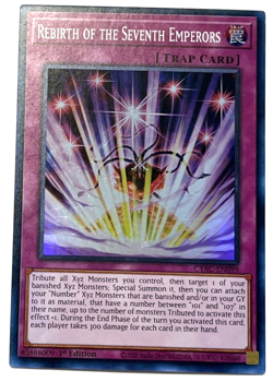 YuGiOh! - Rebirth of the Seventh Emperors - Super Rare - Image 1