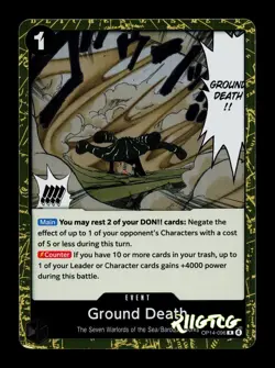 Ground Death OP14-096 LP One Piece - Image 1