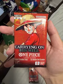 One Piece Carrying On His Will OP-13 English Booster Pack - Image 1