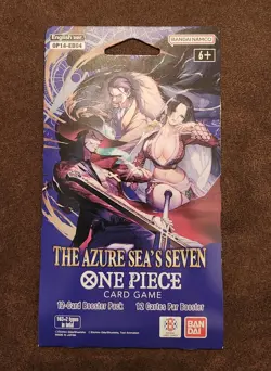 One Piece OP-14 OP14 The Azure Sea’s Seven Sleeved Booster Pack Heavy 37.75g 🔥 - Image 2