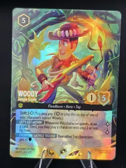 Woody Jungle Guide Foil Promo - Set Champs - Disney Lorcana - Image 1