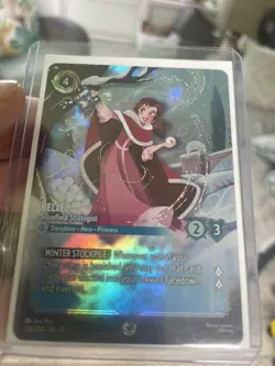 Disney Lorcana - Belle - Snowfield Strategist 236/204 Enchanted Winterspell NM - Image 3