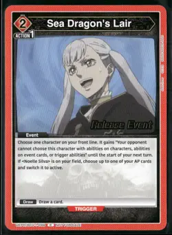 Sea Dragon's Lair - Union Arena TCG UE08BT: Black Clover Release Event Cards - Image 1
