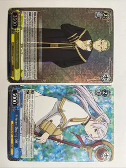 “Priest” Heiter RRR & Frieren Dozing Off PR Weiss Schwarz Cards Near mint - Image 1