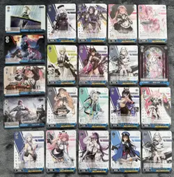 Weiss Schwarz Nikke Bundle 15 Cards - Guaranteed One Holo R/RR/SR/RRR - Image 1