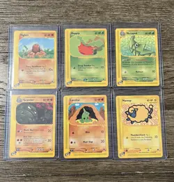 Pokemon TCG Expedition Base Set 2002 Mixed Lot - 6 Cards - Image 1