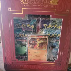 Pokemon Trading Card Game Charizard ex Super Premium *New, Mint Condition - Image 3