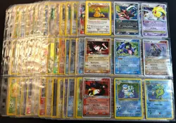 DAMAGED Lot of 180 ALL HOLO Vintage Pokemon Card Binder Collection DAMAGED - Image 1