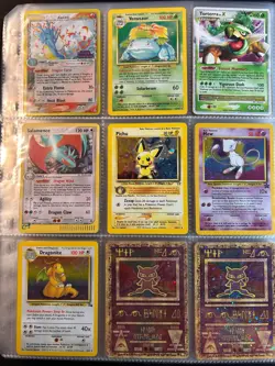 DAMAGED Lot of 180 ALL HOLO Vintage Pokemon Card Binder Collection DAMAGED - Image 5