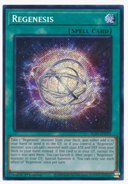 Yugioh Regenesis ALIN-EN059 Secret Rare - 1st Edition NM - Alliance Insight - Image 1