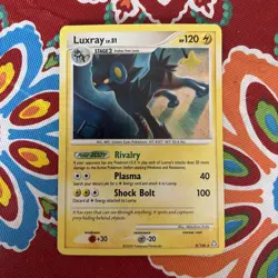 Pokemon Luxray Legends Awakened 8/146 Holo Rare Stage 2 Card 2008 - Image 1