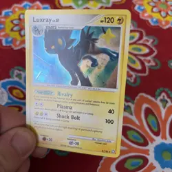 Pokemon Luxray Legends Awakened 8/146 Holo Rare Stage 2 Card 2008 - Image 3