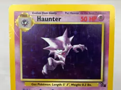 Haunter 6/62 - Fossil Set WOTC Holo Rare Pokemon Card - LP / MP - Image 3