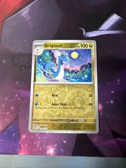 Pokemon TCG Dragonair Scarlet & Violet 151 Reverse Holo Uncommon Card 148/165 - Image 1