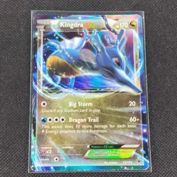 Kingdra EX - 73/124 - Ultra Rare - Fates Collide - Pokemon Card - MP - Image 1