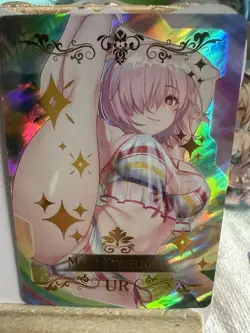 MASH KYRIELIGHT FATE/GRAND Order UR Goddess Story Anime Waifu Card Girl - Image 1