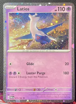 Latios - 073/182 - Cosmos Holo - Promo - Paradox Rift - Pokemon Card - NM/M - Image 1
