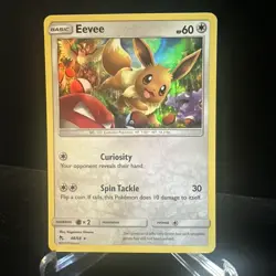 Pokemon Cards Eevee Holo 48/68 Hidden Fates NM 2019 - Image 1