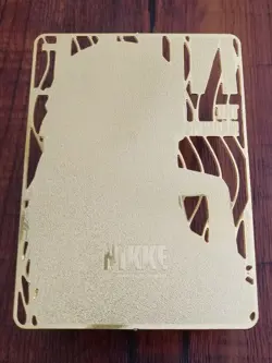 Scarlet - Goddess of Victory: Nikke - Goddess Story Gold Metal Card - Image 2