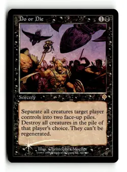 MTG | Do or Die | Invasion | Foil | Moderately Played | English - Image 1