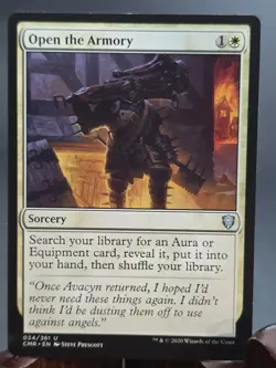 Open the Armory Commander Legends MTG Regular Lightly Played - Image 1