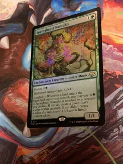 MTG Magic: The Gathering Modern Horizons 3 SPRINGHEART NANTUKO Rare Foil NM - Image 2