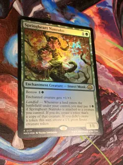 MTG Magic: The Gathering Modern Horizons 3 SPRINGHEART NANTUKO Rare Foil NM - Image 3