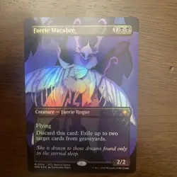 Faerie Macabre Borderless Special Guests Foil 134 NM Free Shipping - Image 1