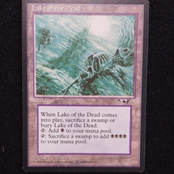 Magic: The Gathering Lake of the Dead Alliances Land Rare Regular EN 1996 - Image 1