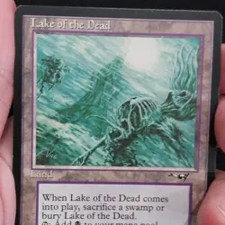 Magic: The Gathering Lake of the Dead Alliances Land Rare Regular EN 1996 - Image 4